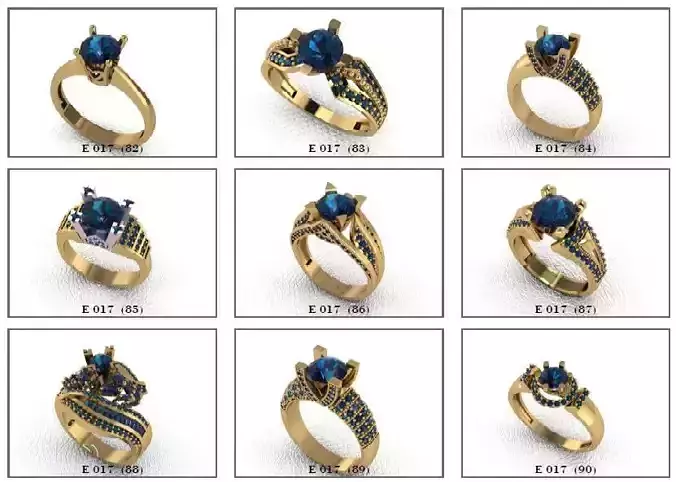 Solatire Rings