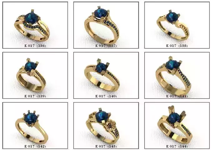 Solatire Rings