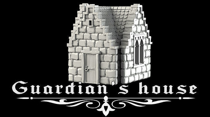 Guardian house 3D print model