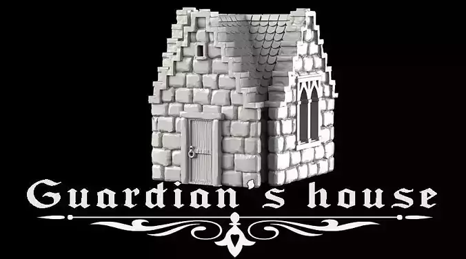 Guardian house 3D print model