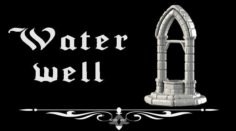 Cemetry gate Scenics Bundle 3D Model Collection_11