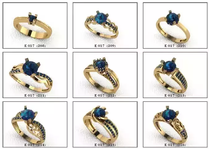 Solatire Rings