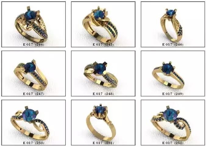 Solatire Rings