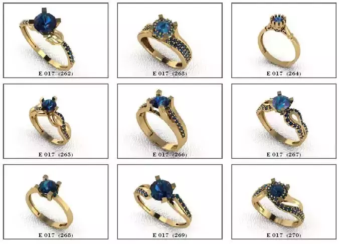 Solatire Rings