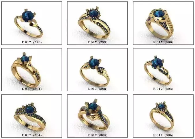 Solatire Rings