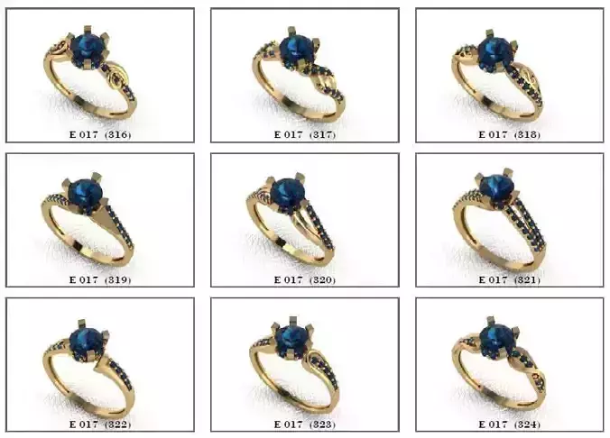 Solatire Rings