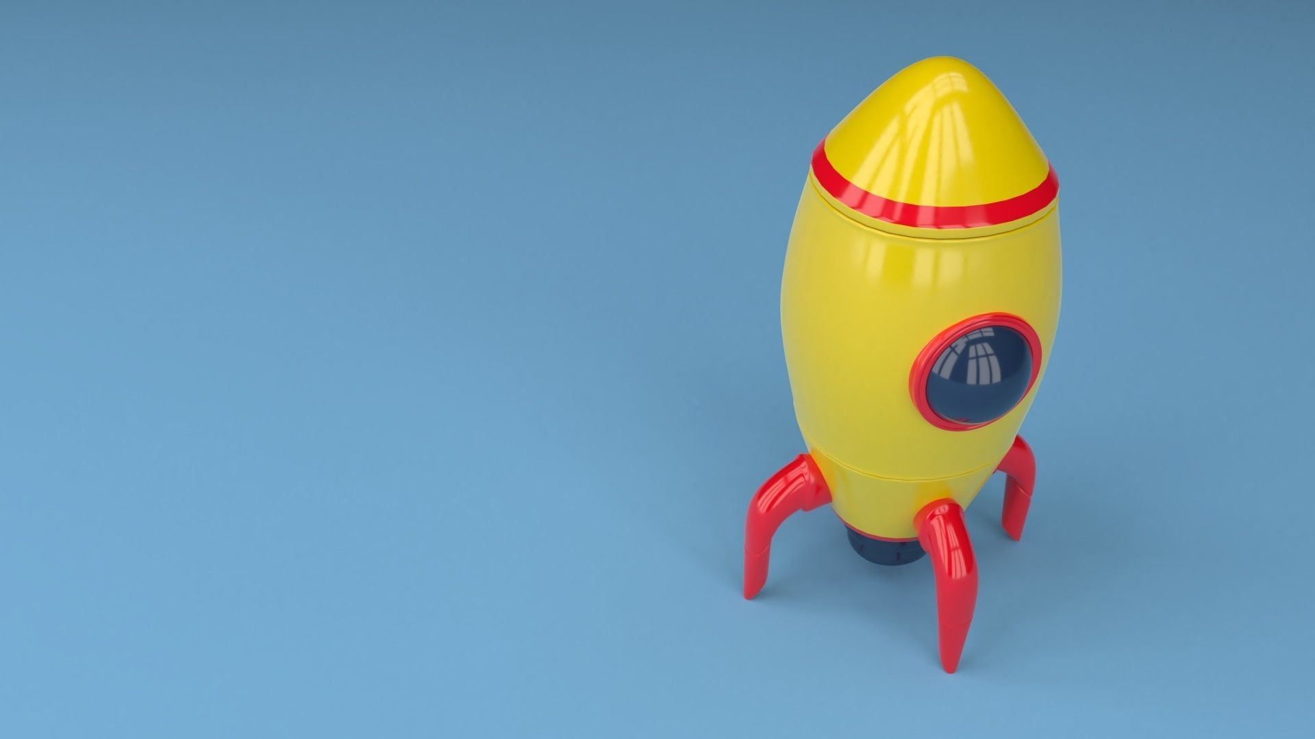 Rocket 7 3D model_2