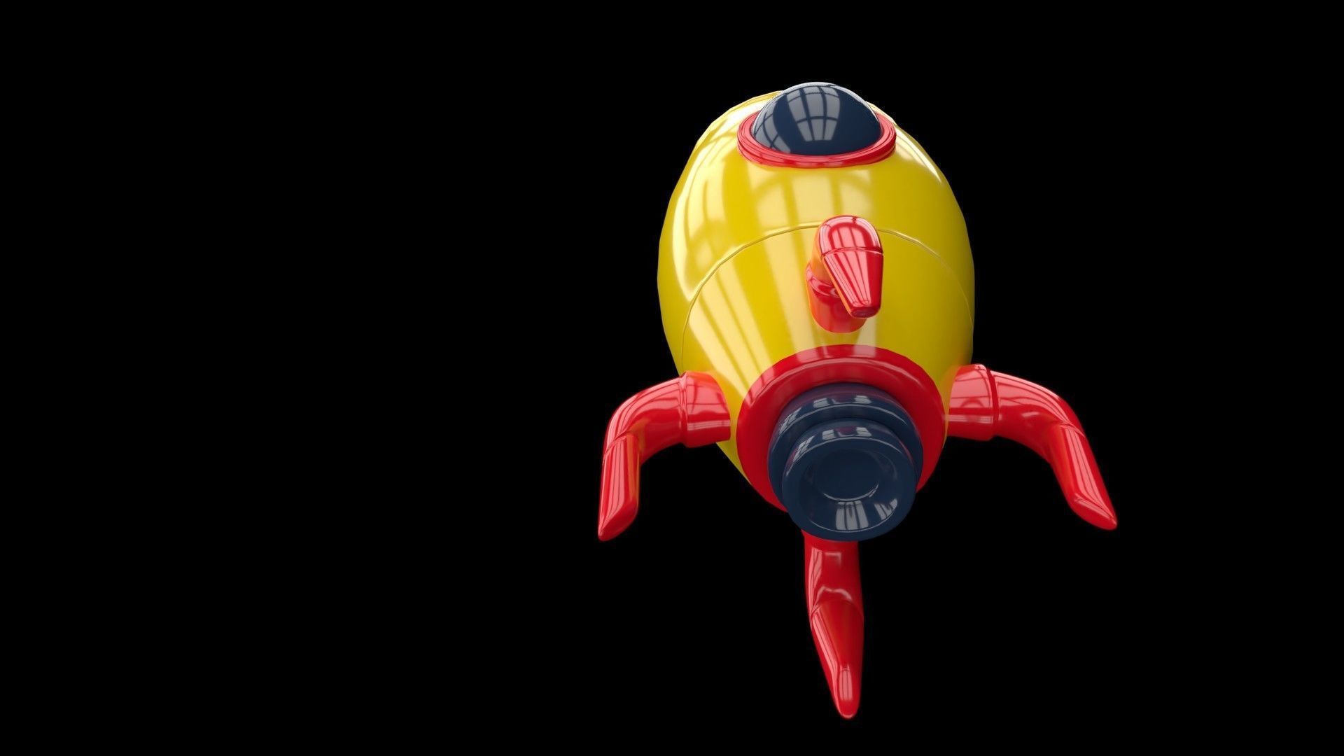 Rocket 7 3D model_8