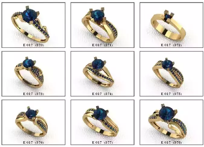 Solatire Rings