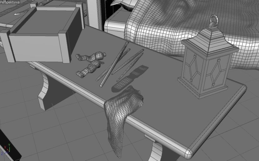 Atelier in the attic 3D model_13