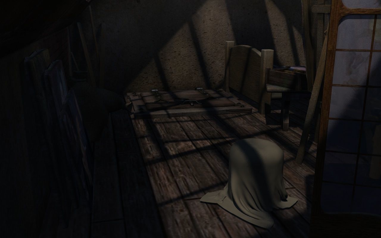 Atelier in the attic 3D model_10