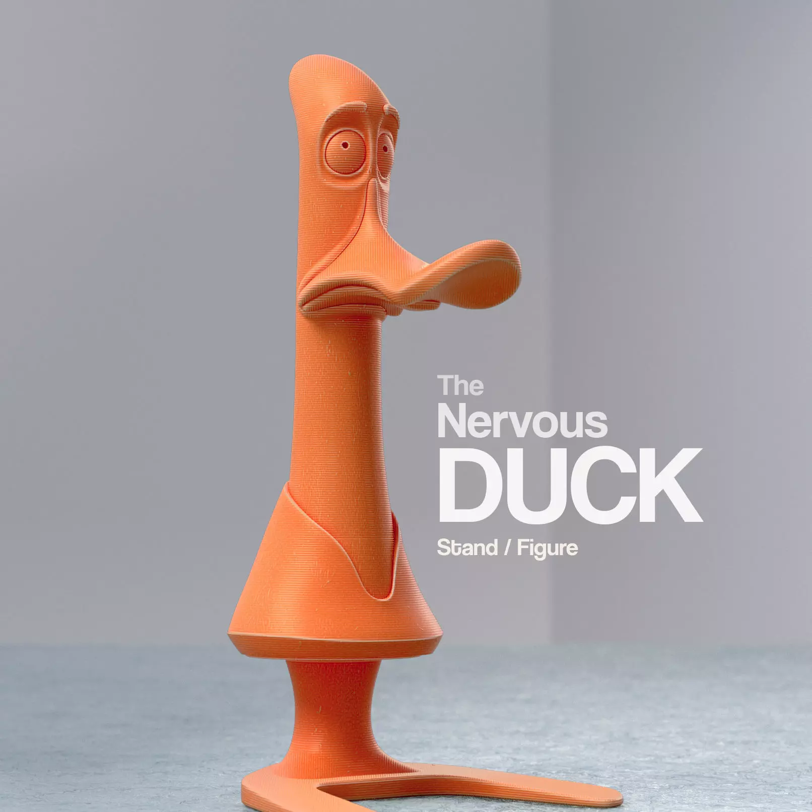 The Nervous Duck 3D print model_0