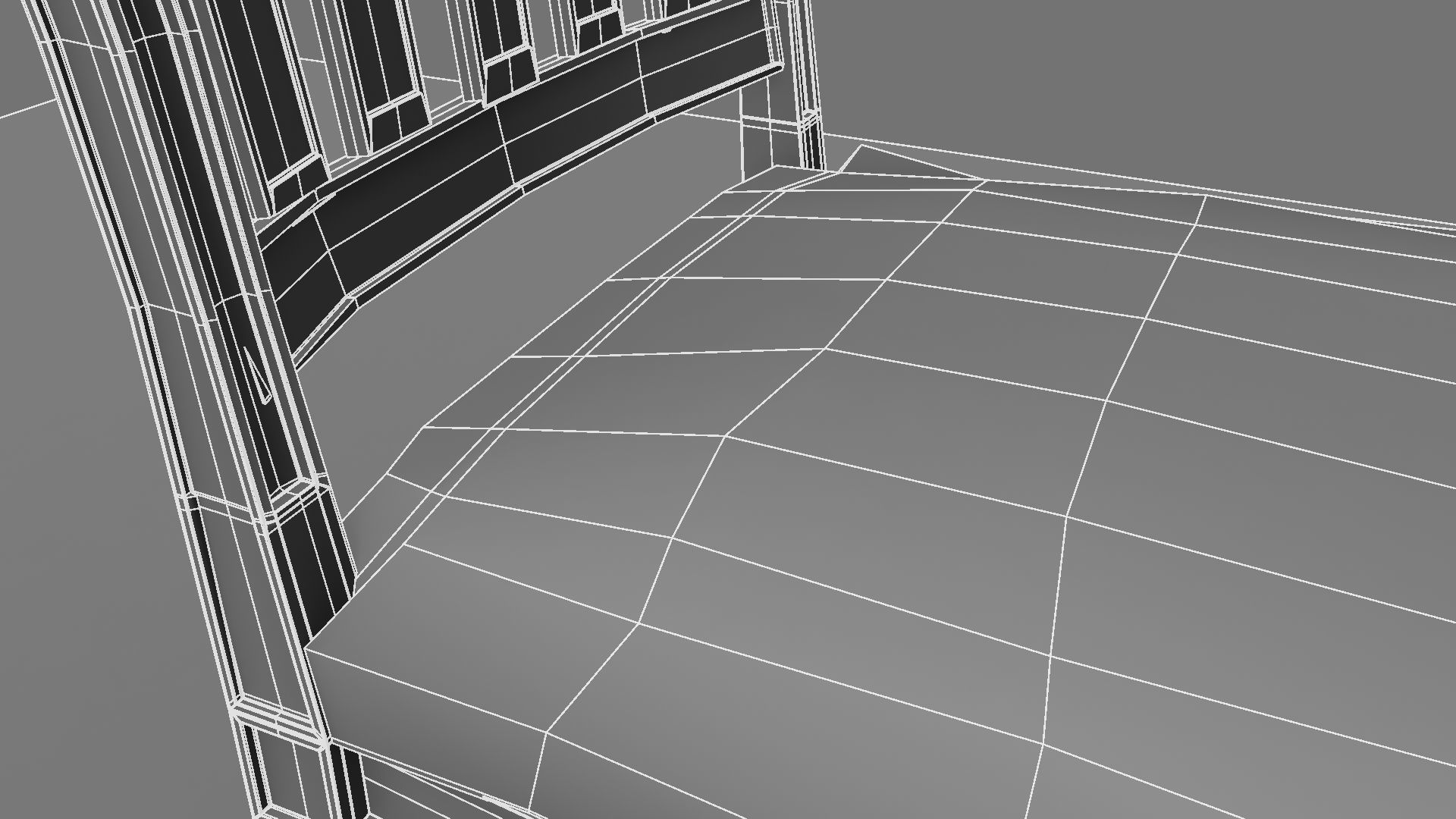 Chair dining 3D model_13