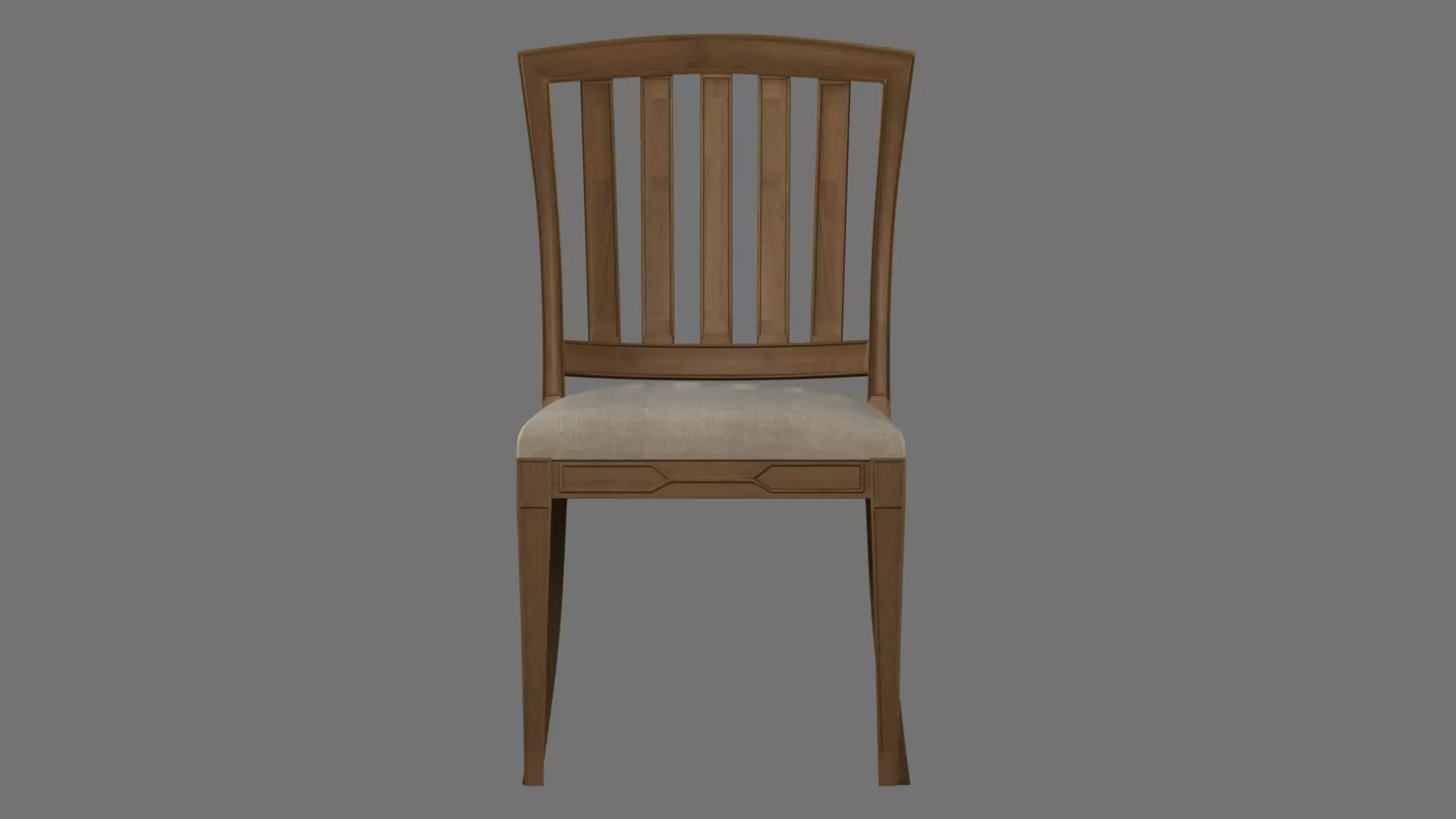 Chair dining 3D model_0