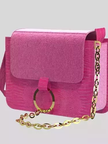 Cute Leather and Suede bag