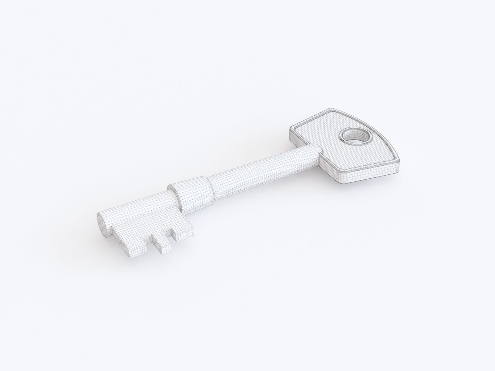 Key 22 3D model_1