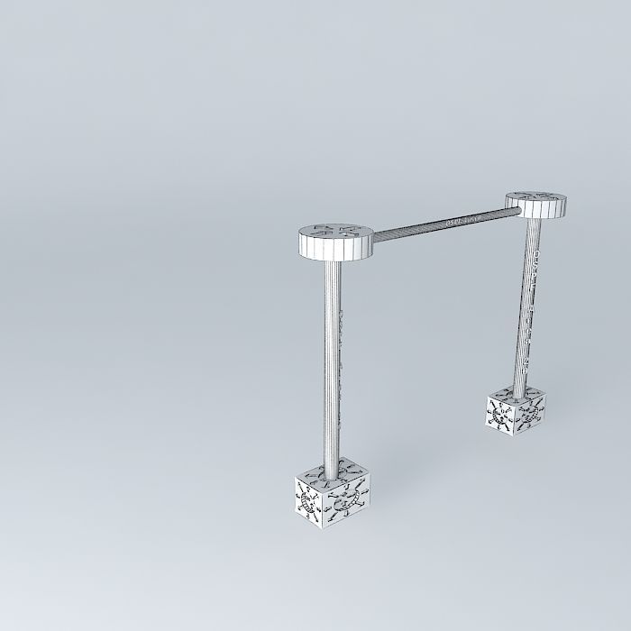 IPv6 OSPF Dual Stack test network configuration example 3D model_3