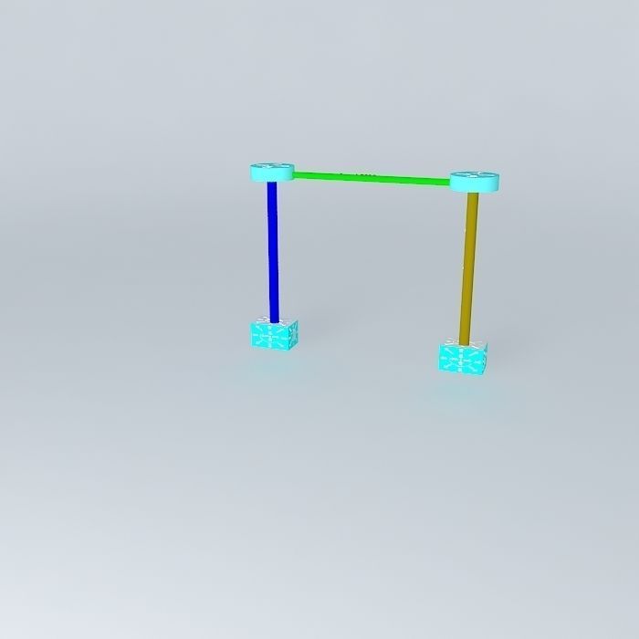 IPv6 OSPF Dual Stack test network configuration example 3D model_1