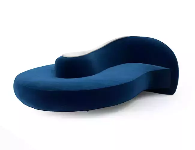 Vladimir Kagan Park Avenue sofa  3D model