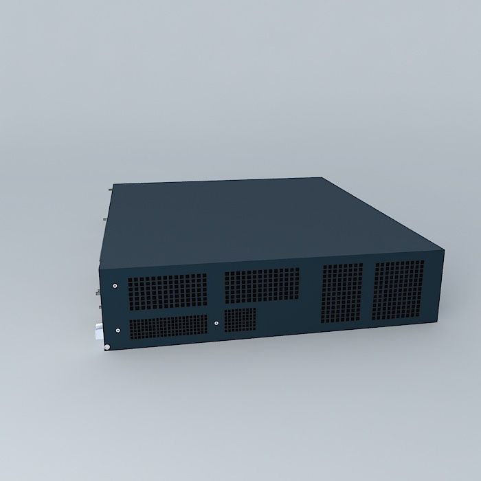 Ciso 3825 Router 3D model_2