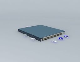 3ds flow max air MAX STL FBX OBJ 3D Cisco 3DS Catalyst Switch 6504E Model 3ds flow max air MAX STL FBX OBJ 3D Cisco 3DS Catalyst Switch 6504E Model