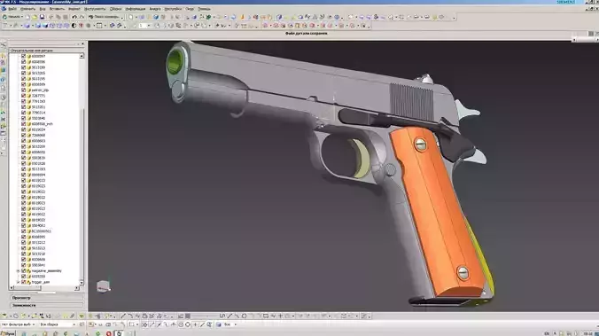 Colt M1911-A1 3d models