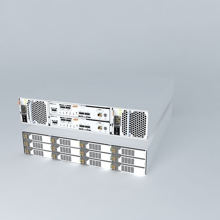 Dell MD3100 Network Disk Storage 3D model_1