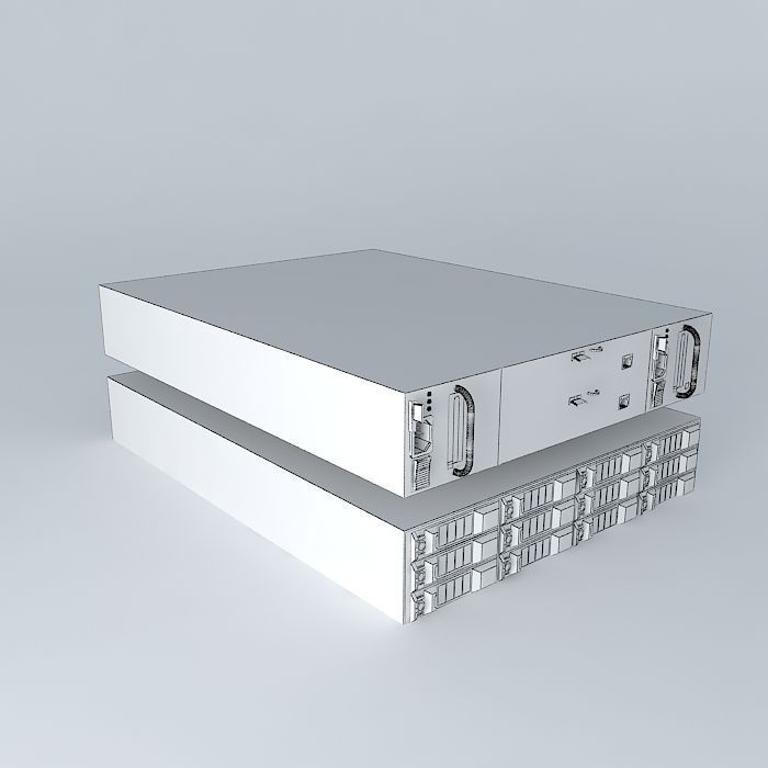 Dell MD3100 Network Disk Storage 3D model_4