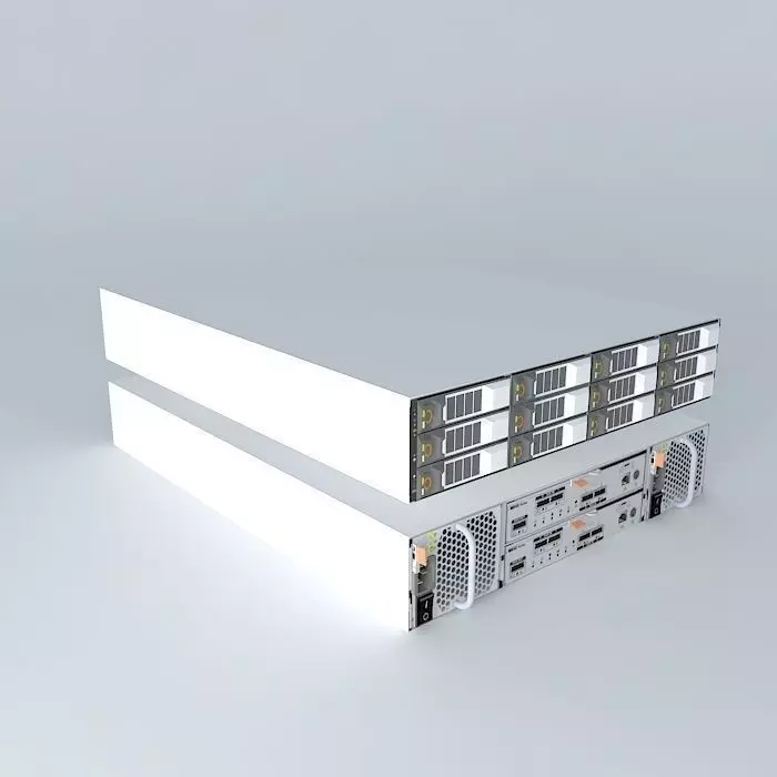 Dell MD3100 Network Disk Storage 3D model_0