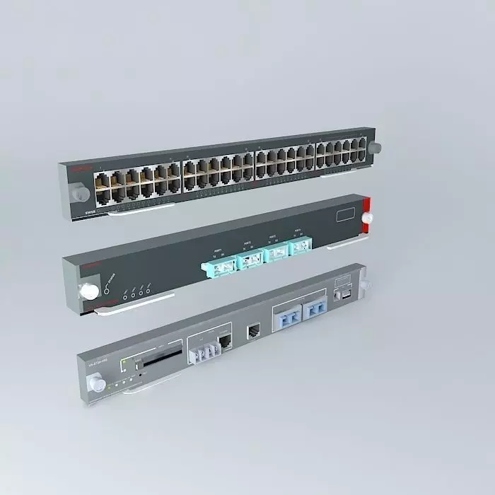 Cisco Catalyst 650x Line Cards 3D model_0