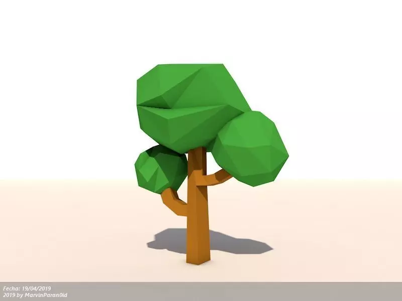3D model Low Poly Trees tree VR / AR / low-poly | CGTrader