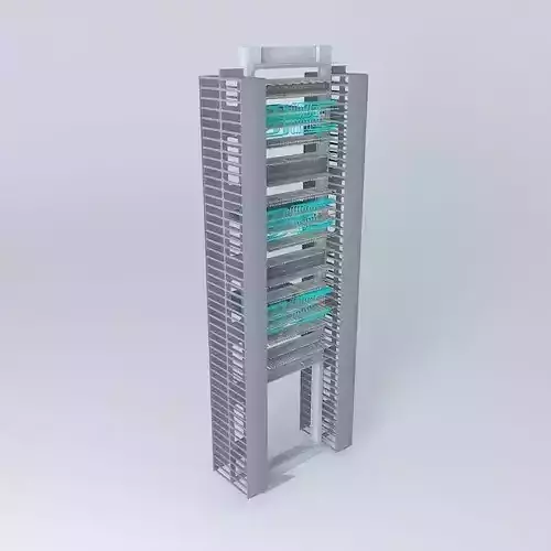 19 inch rack with 3 x Cisco 2960 48 port switches