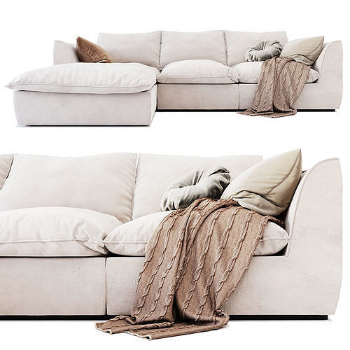 MABAY Vosart modular modern sofa 3D model