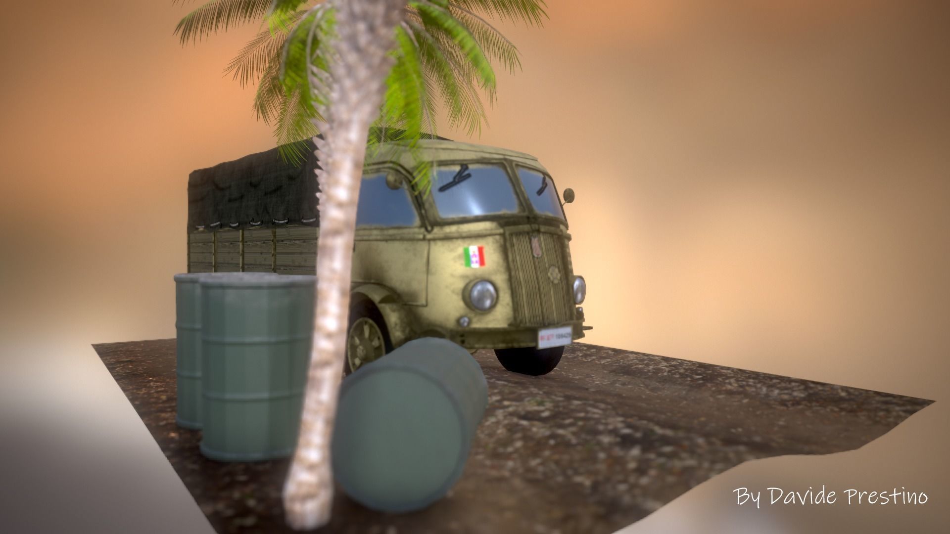 WW2 ITALIAN PACK 3D Model Collection_8