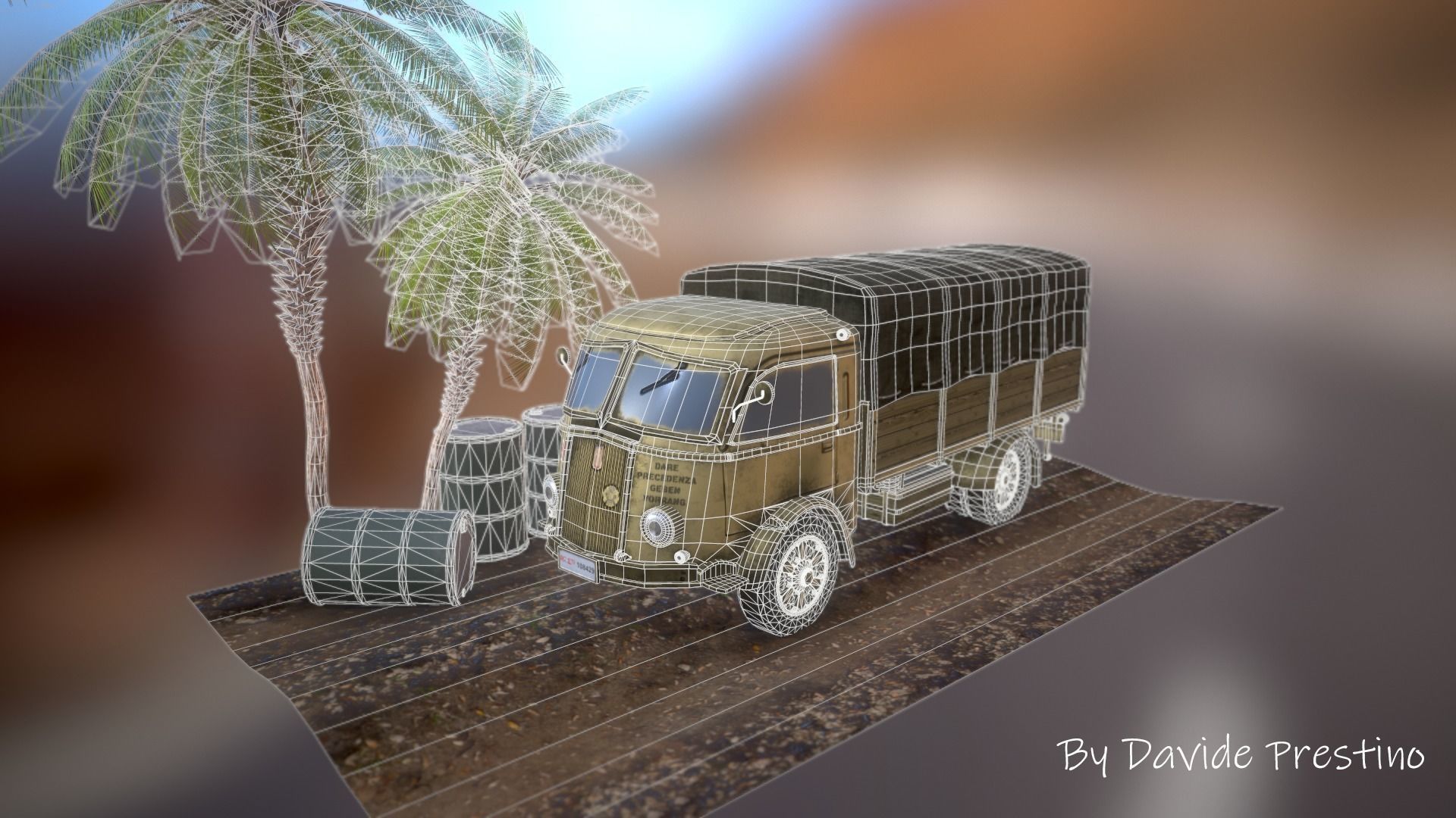 WW2 ITALIAN PACK 3D Model Collection_10