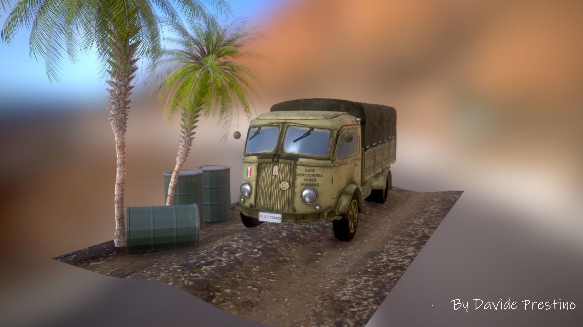 WW2 ITALIAN PACK 3D Model Collection_9