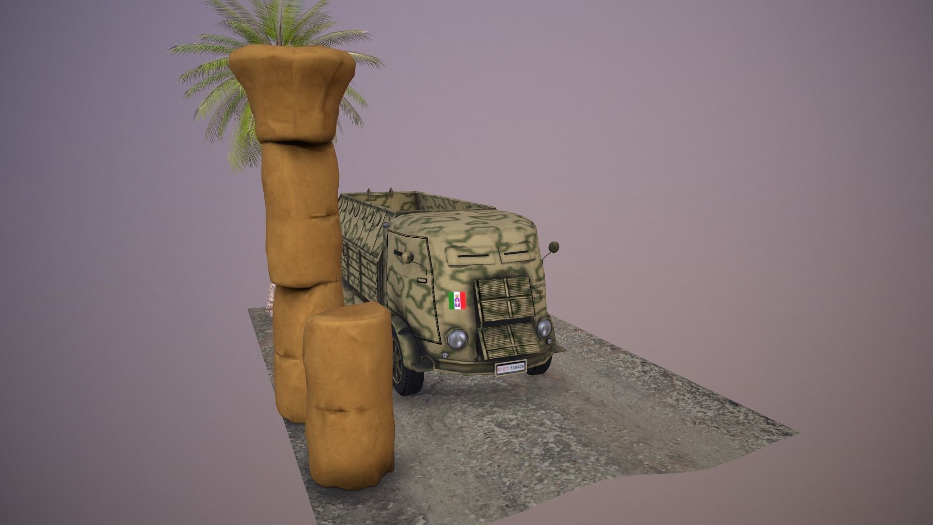 WW2 ITALIAN PACK 3D Model Collection_1