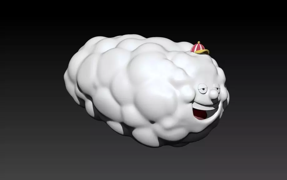 Zeus one piece 3D print model_0