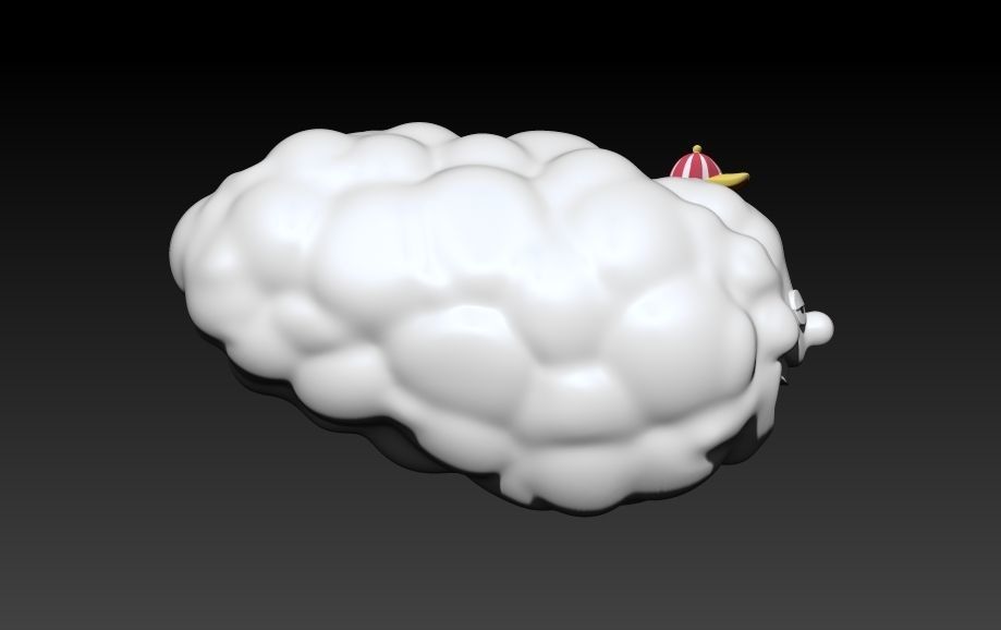 Zeus one piece 3D print model_2