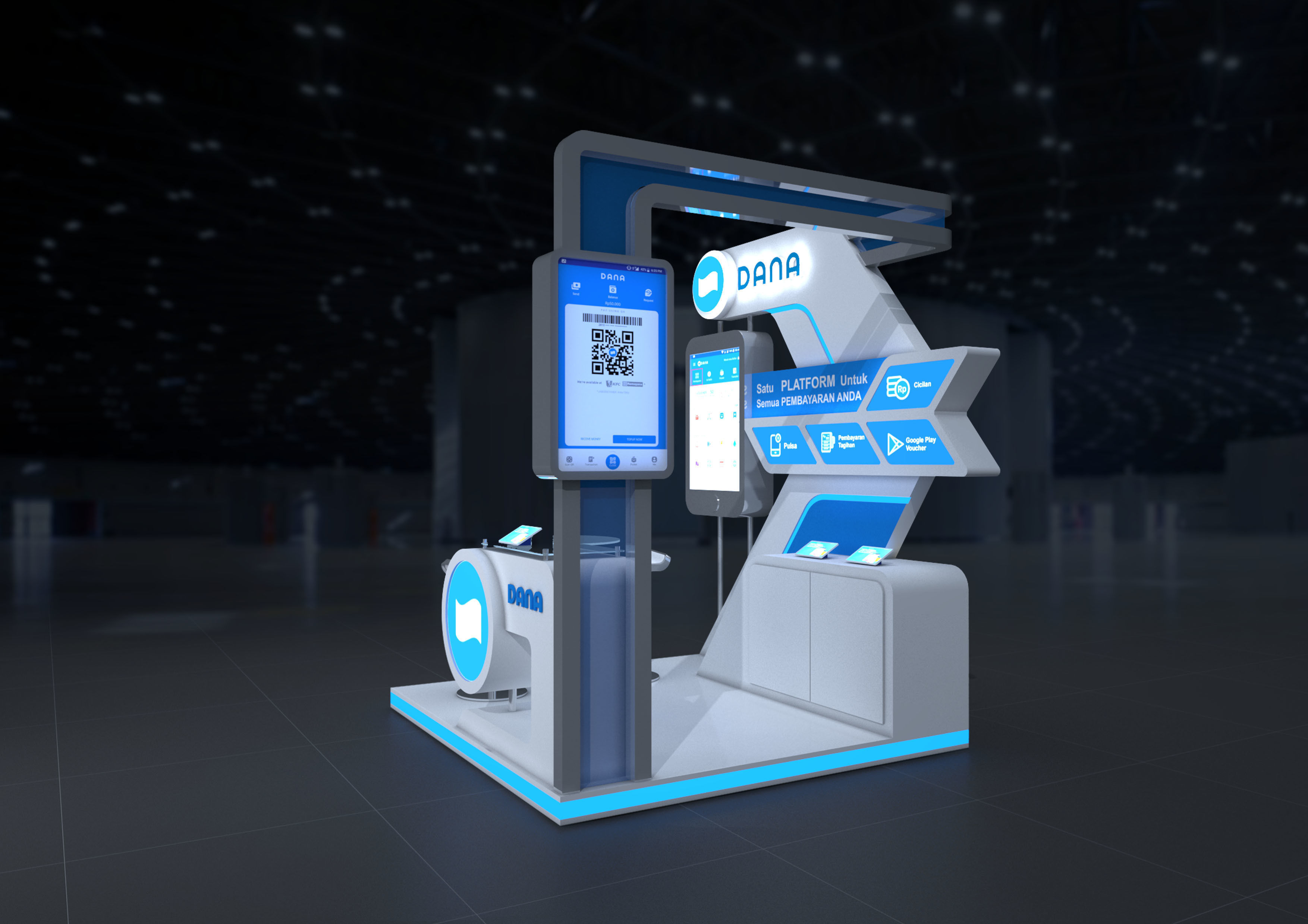 exhibition 3d model 2x2m 001 3D model_1