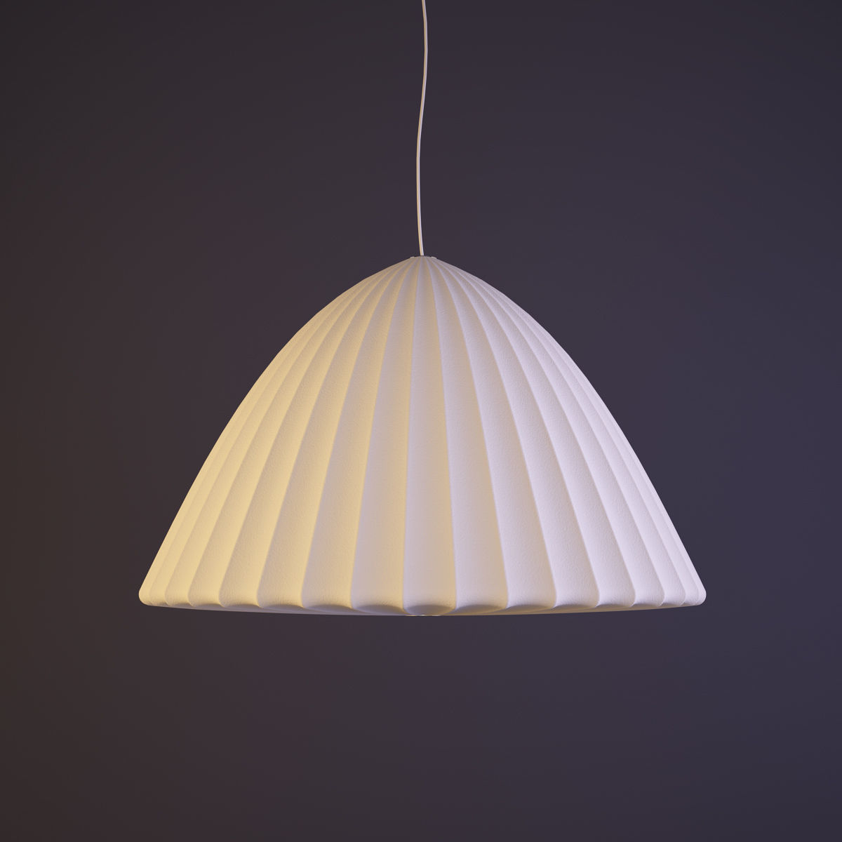 Extra Large Bell Lamp 3D model_2