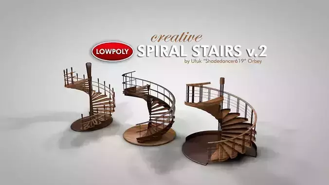 Creative Spiral Stairs