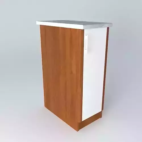 Cabinets cabinet with top and wooden base