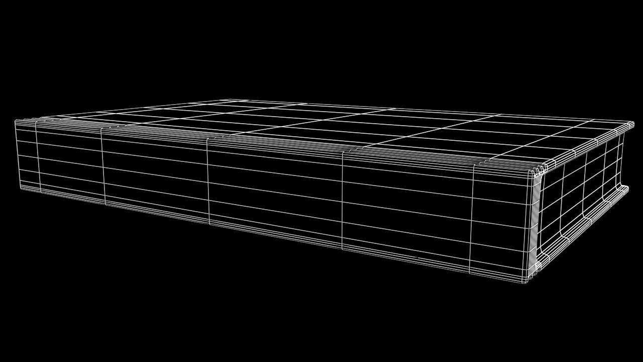 Holy bible Traditional English version 002  Low-poly 3D model_9