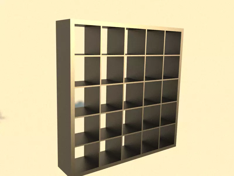 Shelf living room Free 3D model