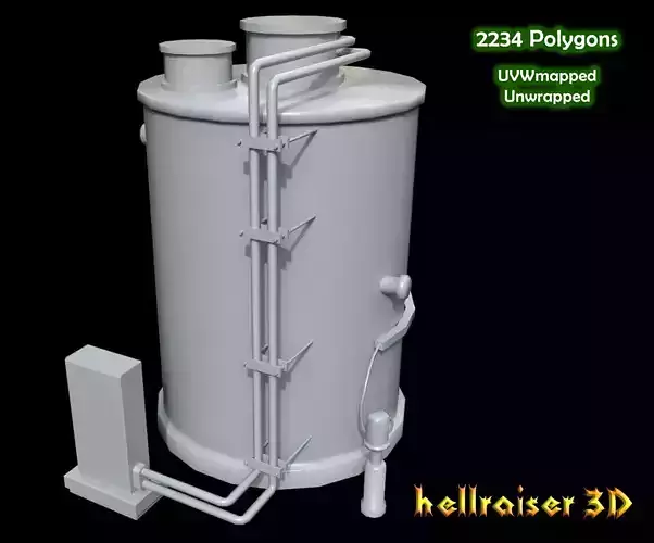 Boiler gas tank