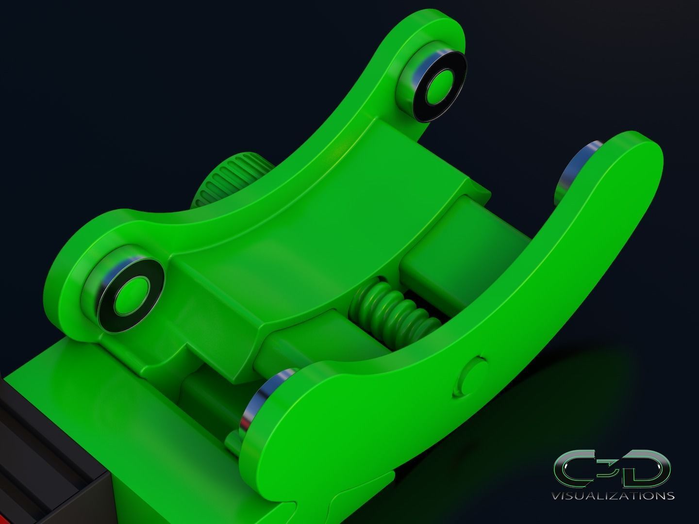 Tevo Flash - Spool Holder 3D print model_1