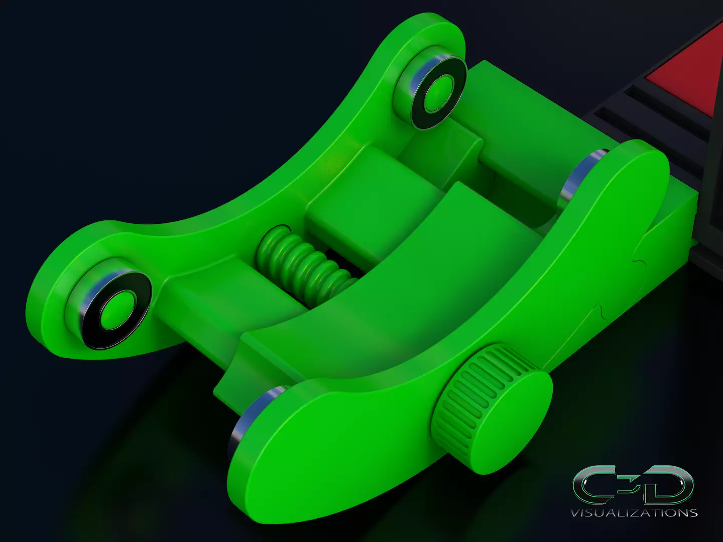 Tevo Flash - Spool Holder 3D print model_0