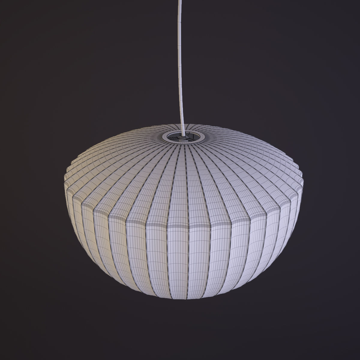 George Nelson - Apple Lamp 3D model_6
