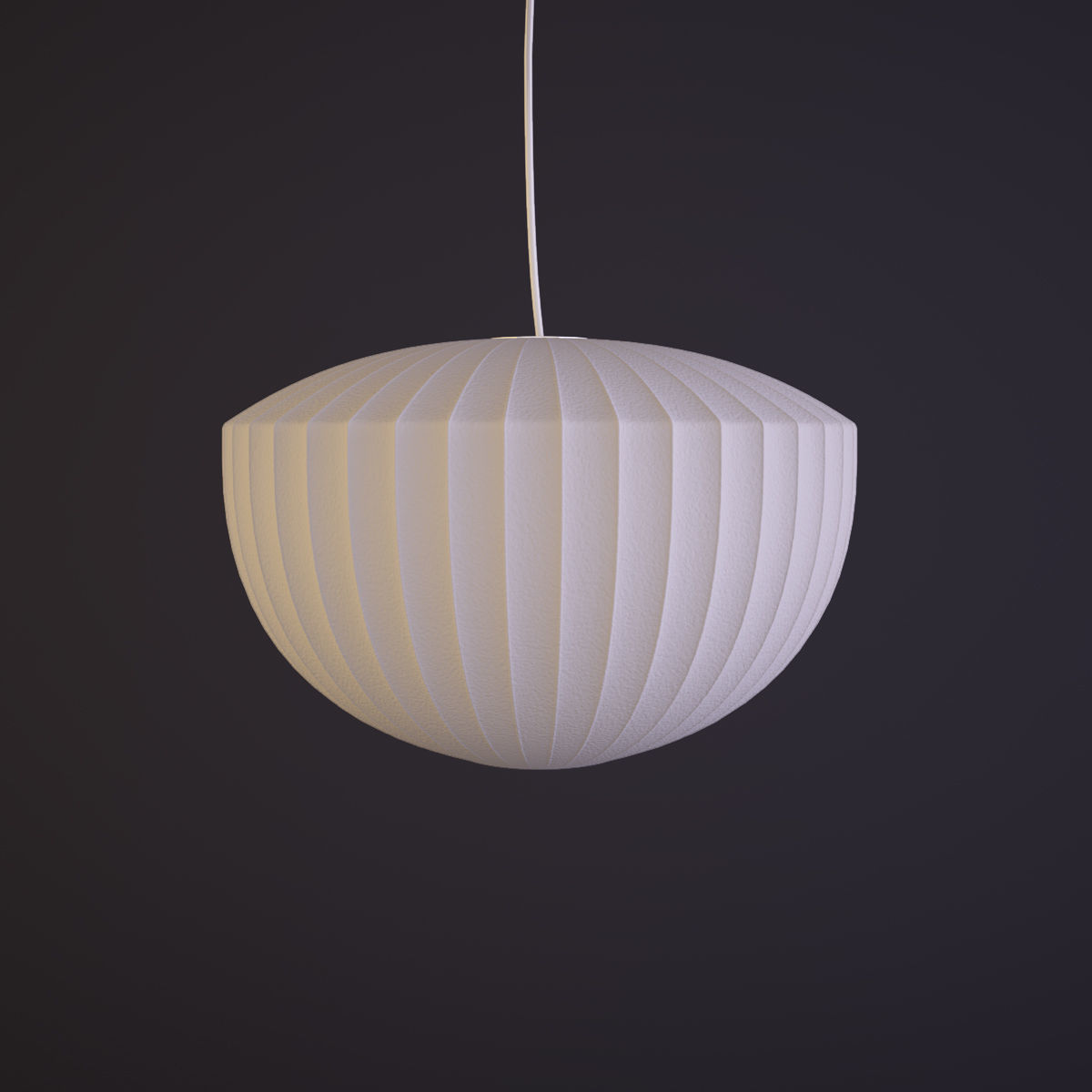 George Nelson - Apple Lamp 3D model_2